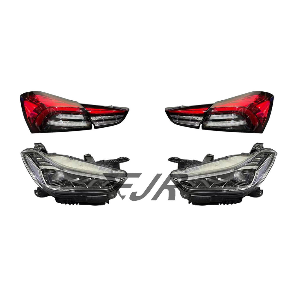 Maserati Ghibli Trofeo conversion headlights and tail lights