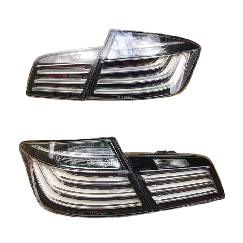 BMW F10 clear style LED rear lamp white and red lens view