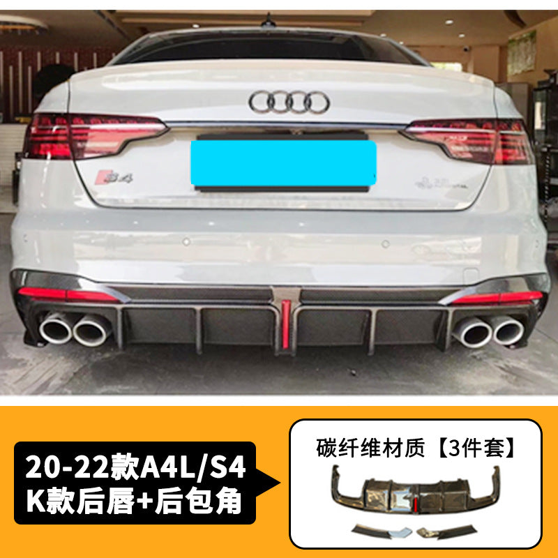 Audi A4L S4 B9 carbon fiber exterior aero component product image 22