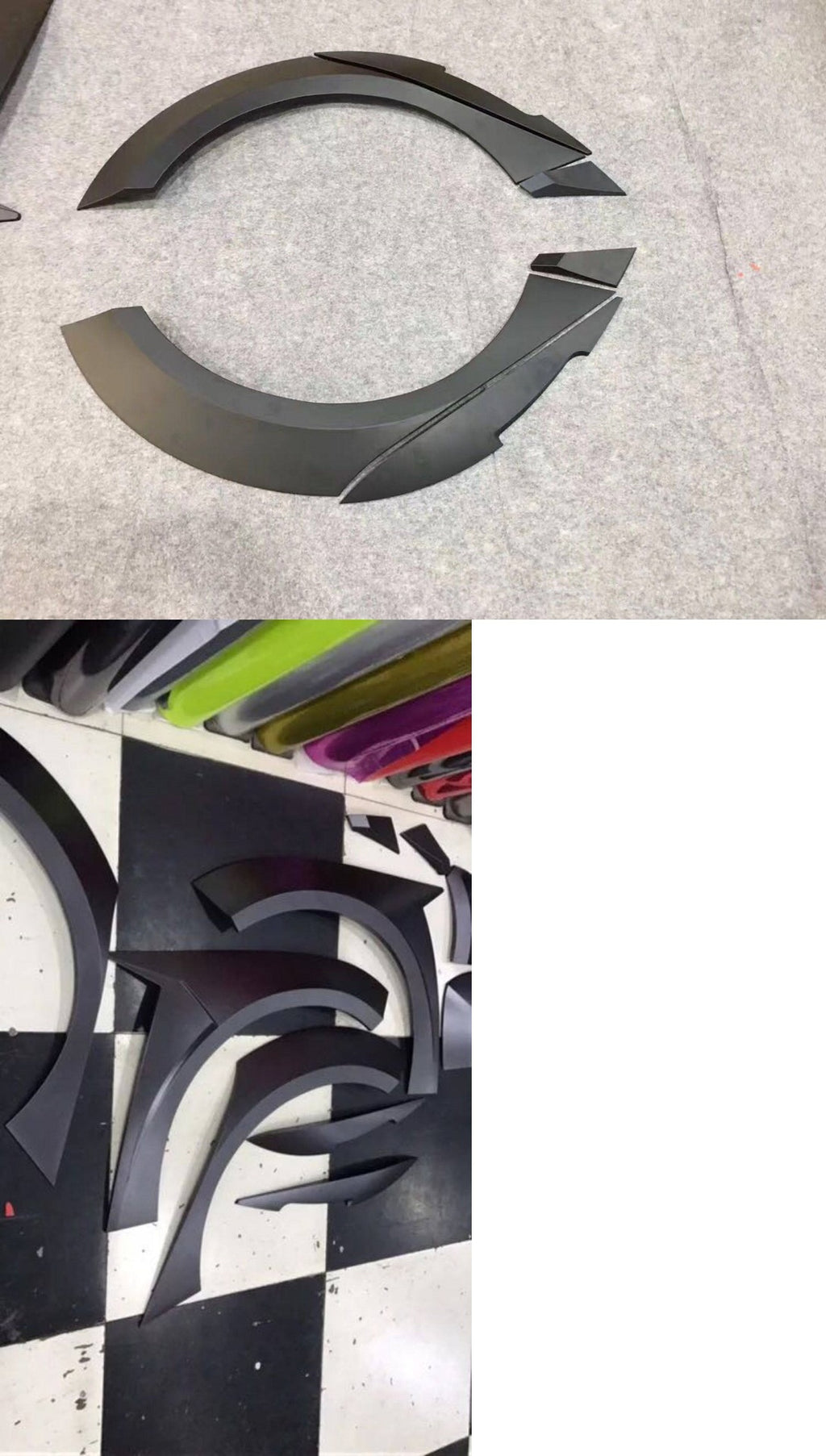 Ford Focus 2012-2018 widebody fender flare kit rear view