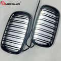 BMW X5 F15 X6 F16 gloss black double slat illuminated LED kidney grille