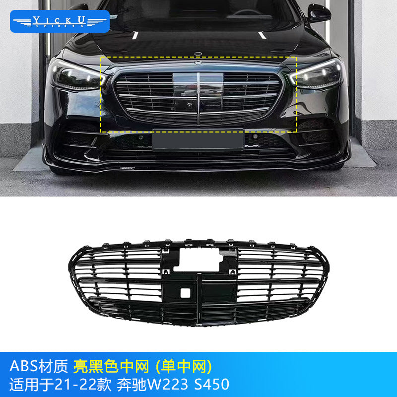 Mercedes-Benz S-Class W223 Brabus-style exterior upgrade body kit carbon fiber component image 14