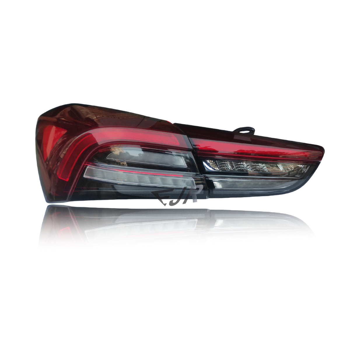 Maserati Ghibli upgraded rear LED lamp illuminated