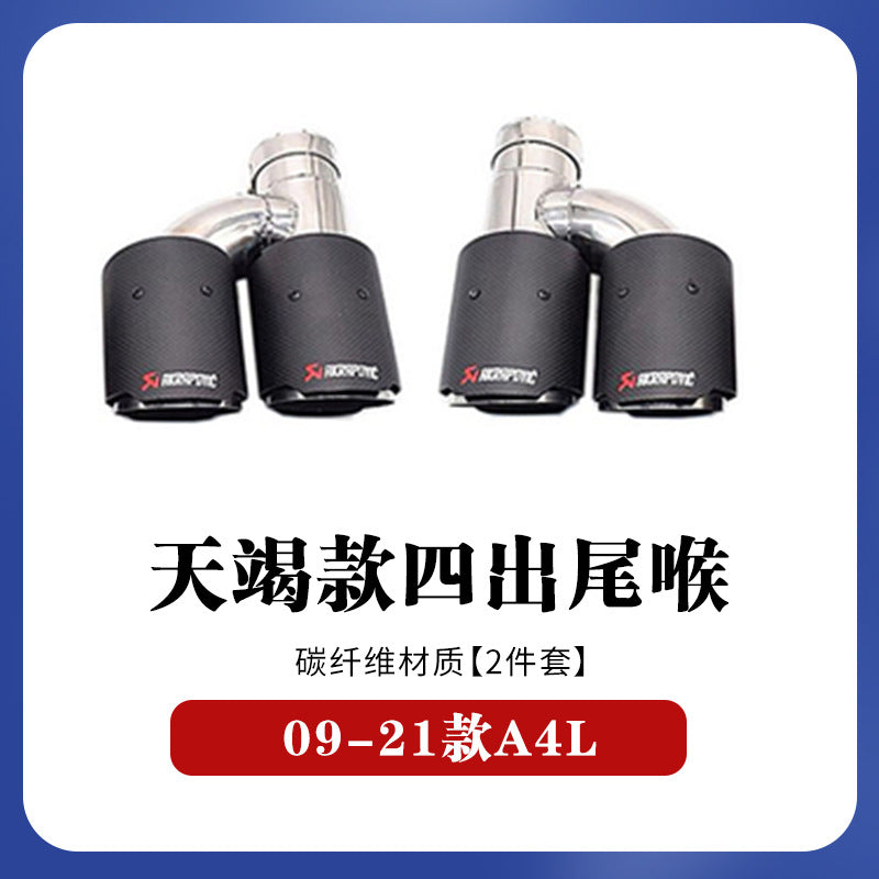 Audi A4L S4 B9 carbon fiber exterior aero component product image 21