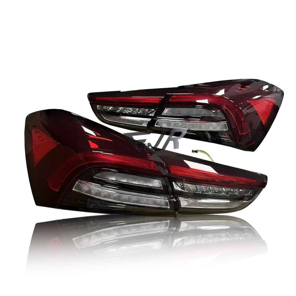 Maserati Ghibli upgraded tail light smoked red lens detail