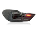 BMW X4 F26 2014-2017 smoked CSL style LED tail light assembly