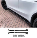 Tesla Model Y FAST-style gloss black side skirts pair