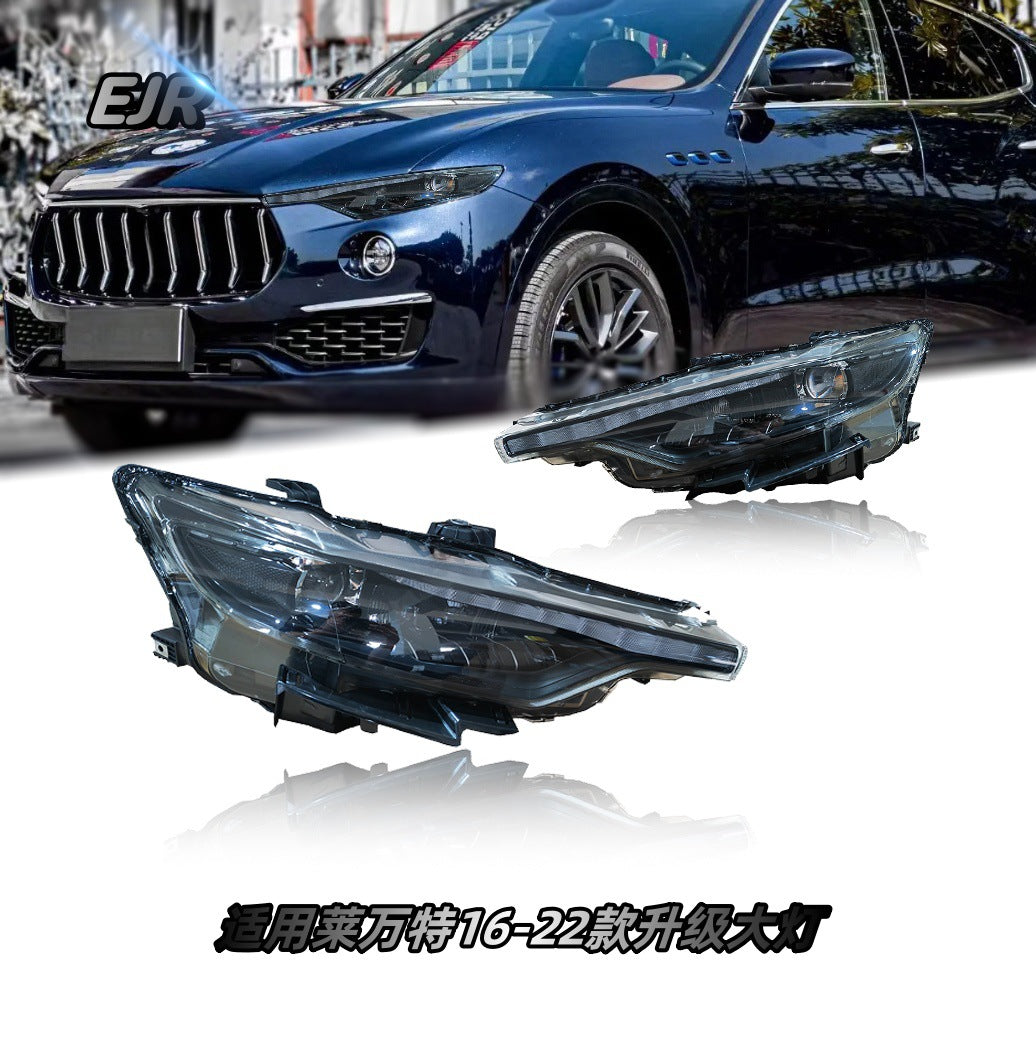 Maserati Levante upgraded LED headlights installed