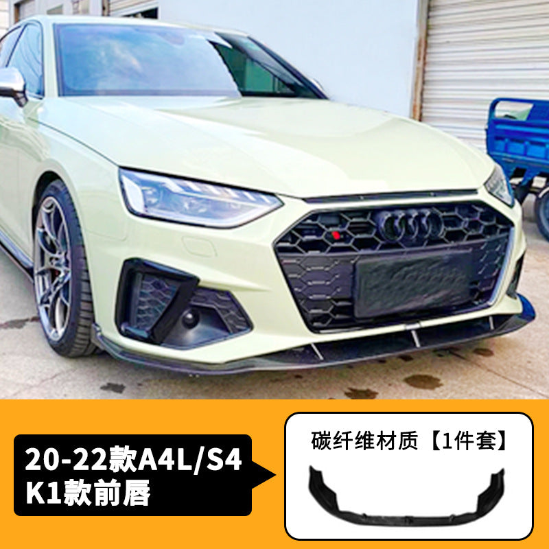 Audi A4L S4 B9 carbon fiber exterior aero component product image 10