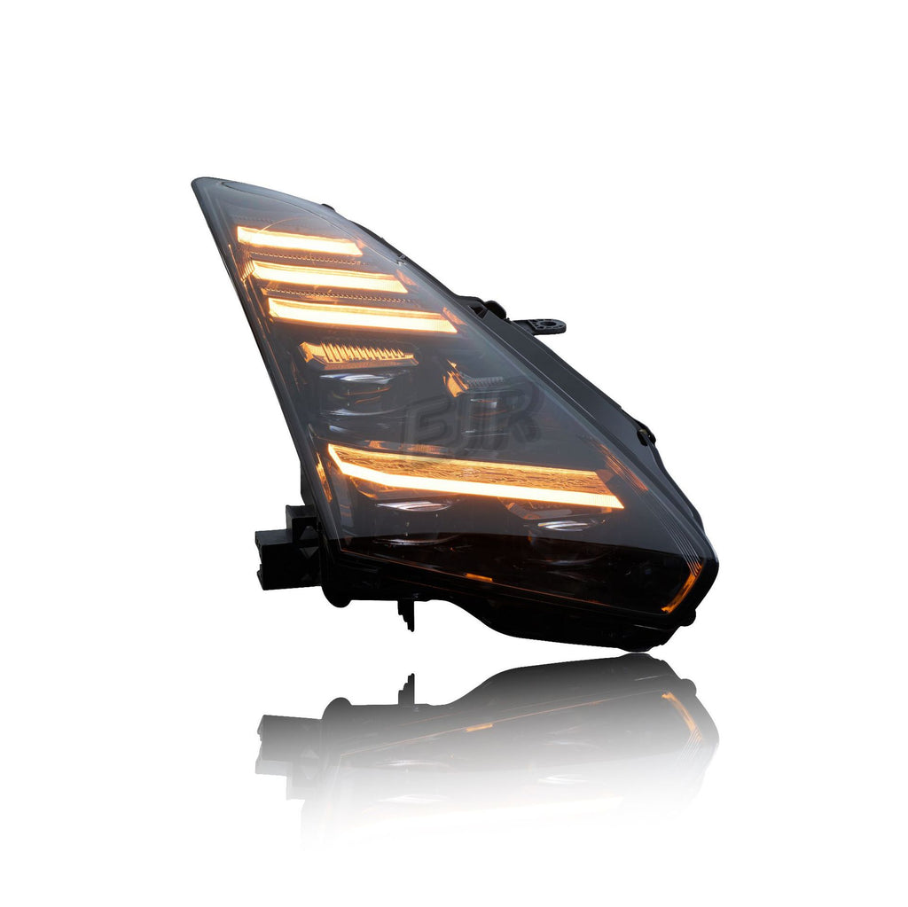 Nissan GT-R R35 LED headlight assembly front view