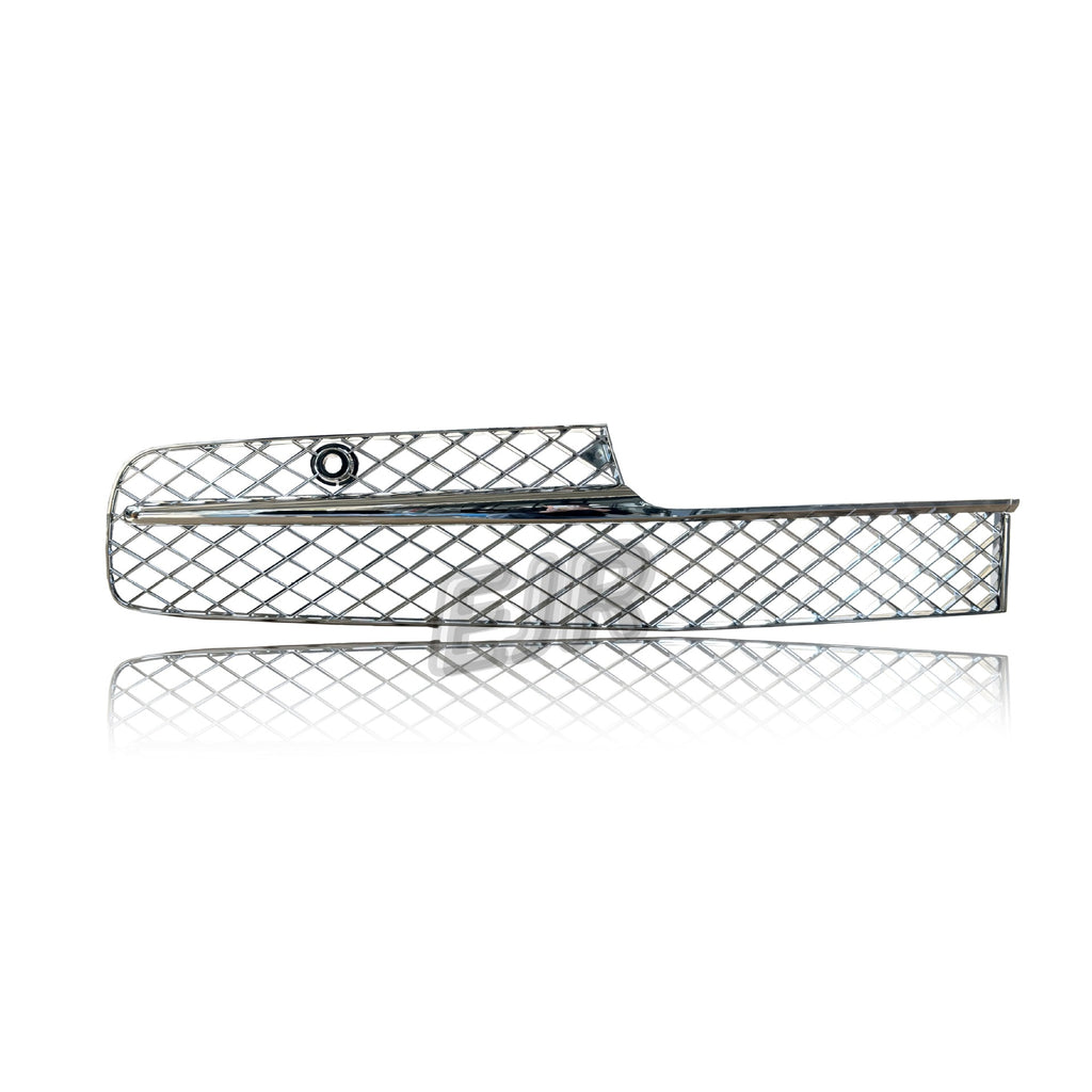 Bentley Flying Spur left lower chrome bumper grille 4W0807647A