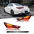 Mercedes-Benz CLA W118 2020-2024 upgraded LED tail lights installed