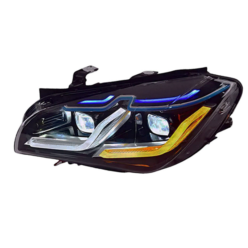 BMW X1 E84 upgraded LED headlight projector detail