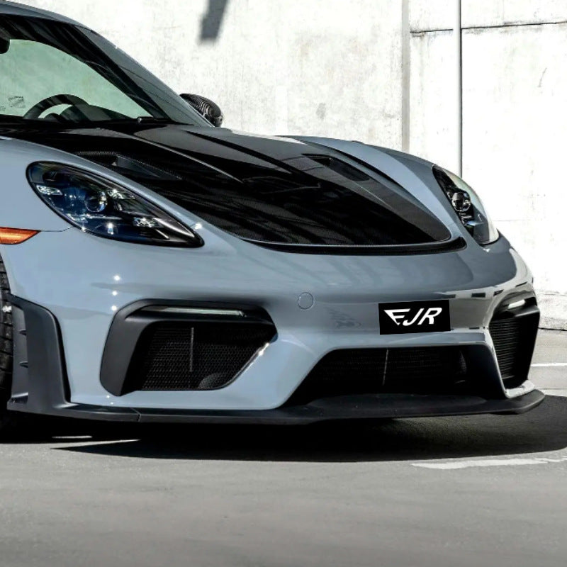 Porsche Cayman 981 GT4 RS style front bumper body kit