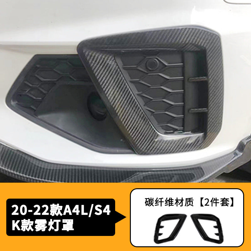Audi A4L S4 B9 carbon fiber exterior aero component product image 13