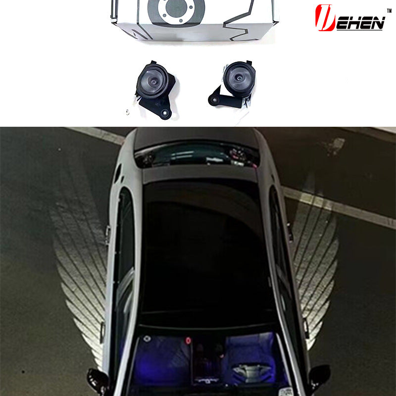 Mercedes W167 mirror puddle lights package view
