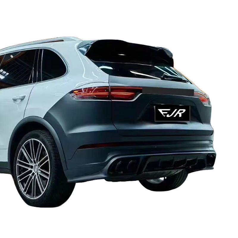 Porsche Cayenne 958 rear conversion bumper tailgate trim component