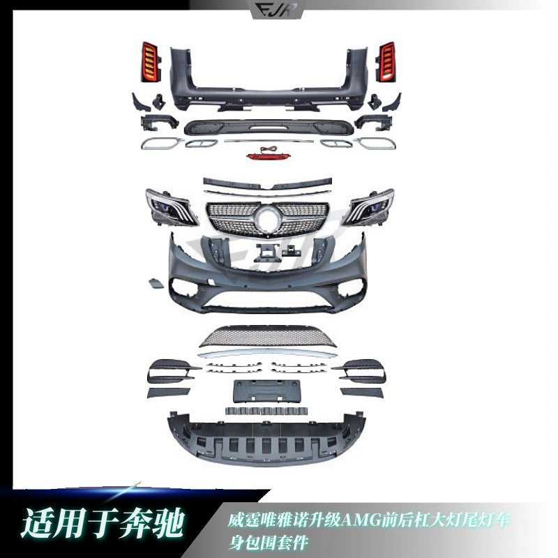 Mercedes Vito Viano W639 front rear bumper lighting conversion kit