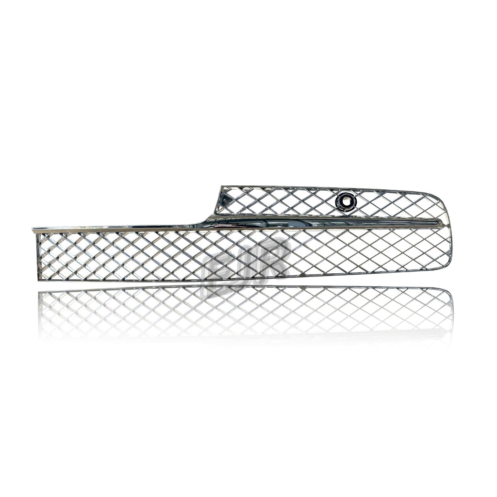 Bentley Flying Spur right lower chrome bumper grille 4W0807648A