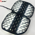 BMW 4 Series G22 G26 illuminated star pattern LED kidney grille installed