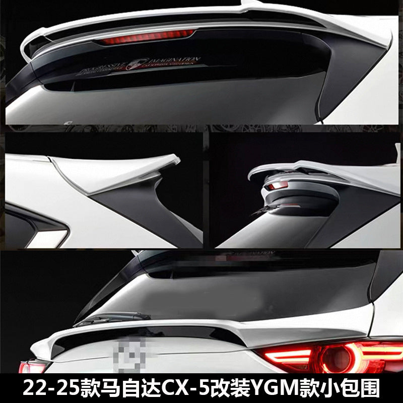 Mazda CX-5 2022-2025 exterior aero upgrade front lip side skirt rear diffuser spoiler image 2