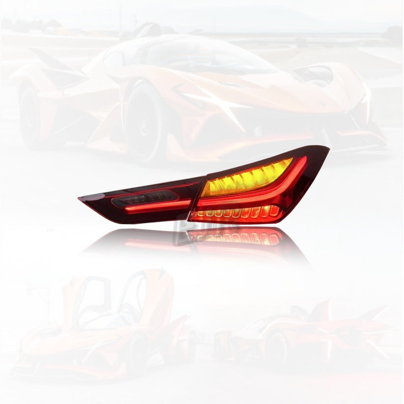 Mercedes CLA W118 LED tail light sequential turn signal view