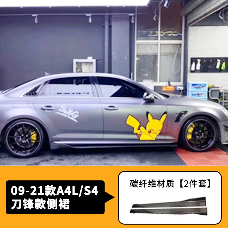 Audi A4L S4 B9 carbon fiber exterior aero component product image 9