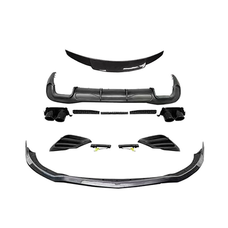 Mercedes-Benz S-Class W223 Brabus-style exterior upgrade body kit carbon fiber component image 6