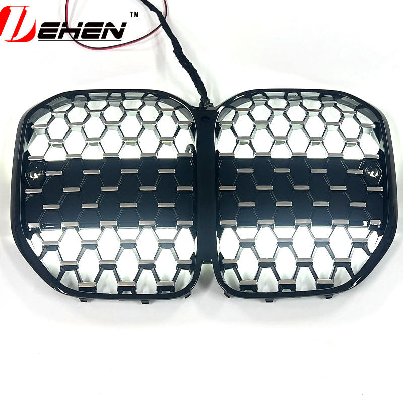 BMW G22 G26 2021-2024 illuminated LED grille front view