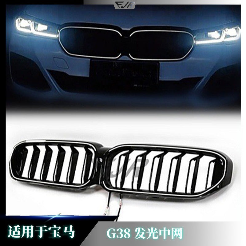 BMW 5 Series G30 G38 LCI 2021-2023 illuminated kidney grille