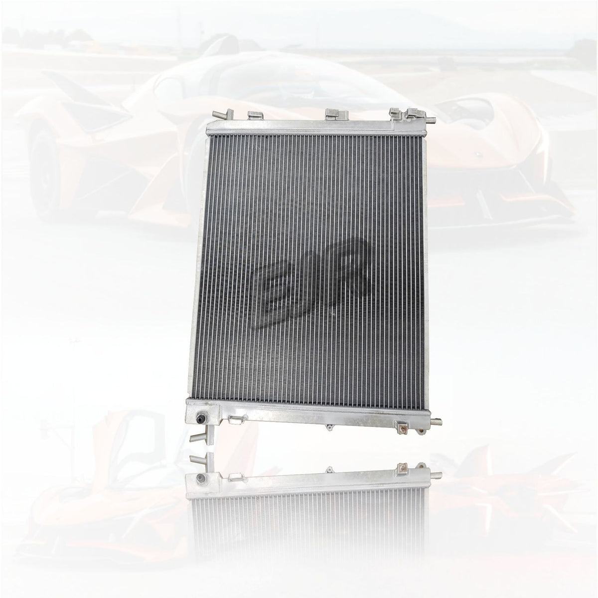 Aston Martin cooling radiator HY53-8005-AA side view