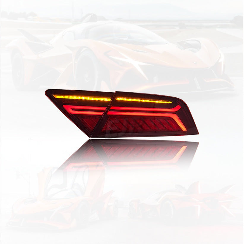 Audi A7 C7 sequential LED turn signal tail light illuminated