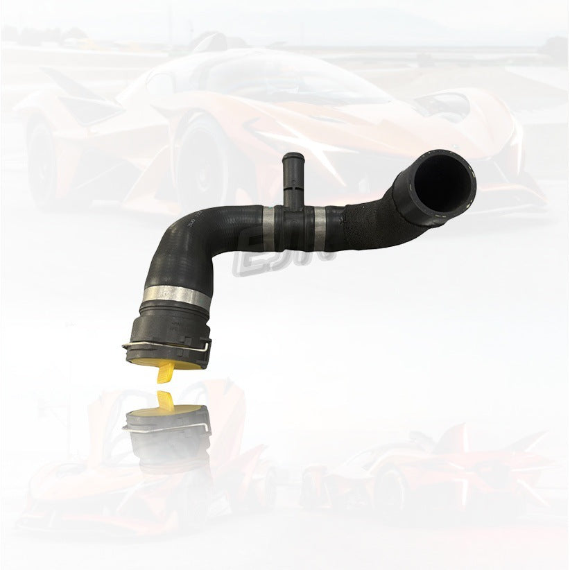 Bentley 3W0122101F radiator hose reinforced rubber detail
