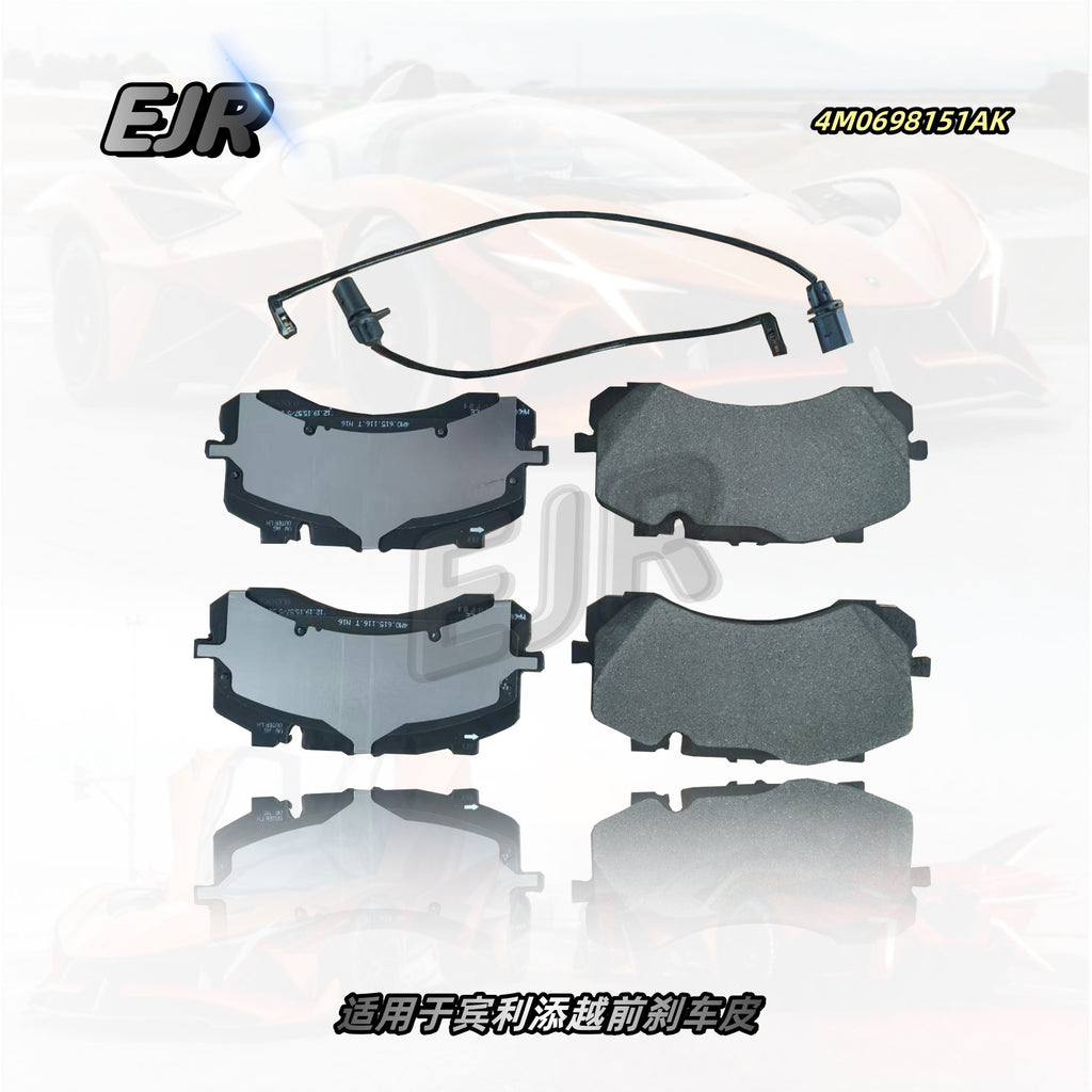 Bentley Bentayga front brake pad set 4M0698151AK with wear sensor