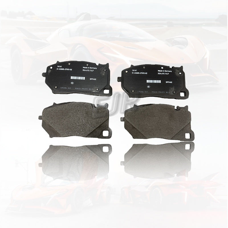 Bentley Continental GT 2018-up front brake pads friction surface