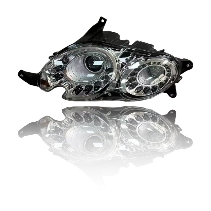 Bentley Continental GT upgraded LED headlight projector detail
