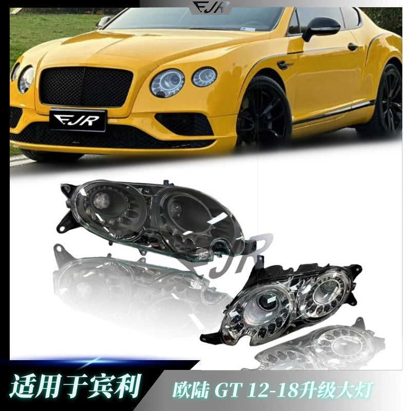 Bentley Continental GT left and right upgraded LED headlight pair