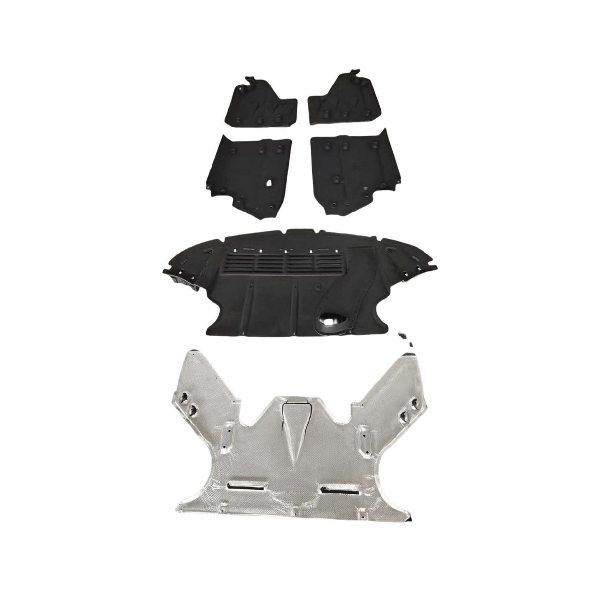Bentley 3W3825235F front underbody engine splash shield