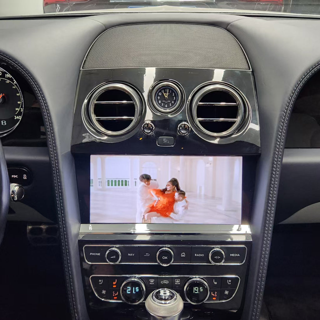 Bentley Flying Spur Continental GT dashboard multimedia upgrade