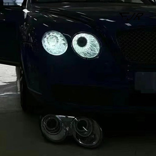 Bentley diamond headlight dual projector LED assembly