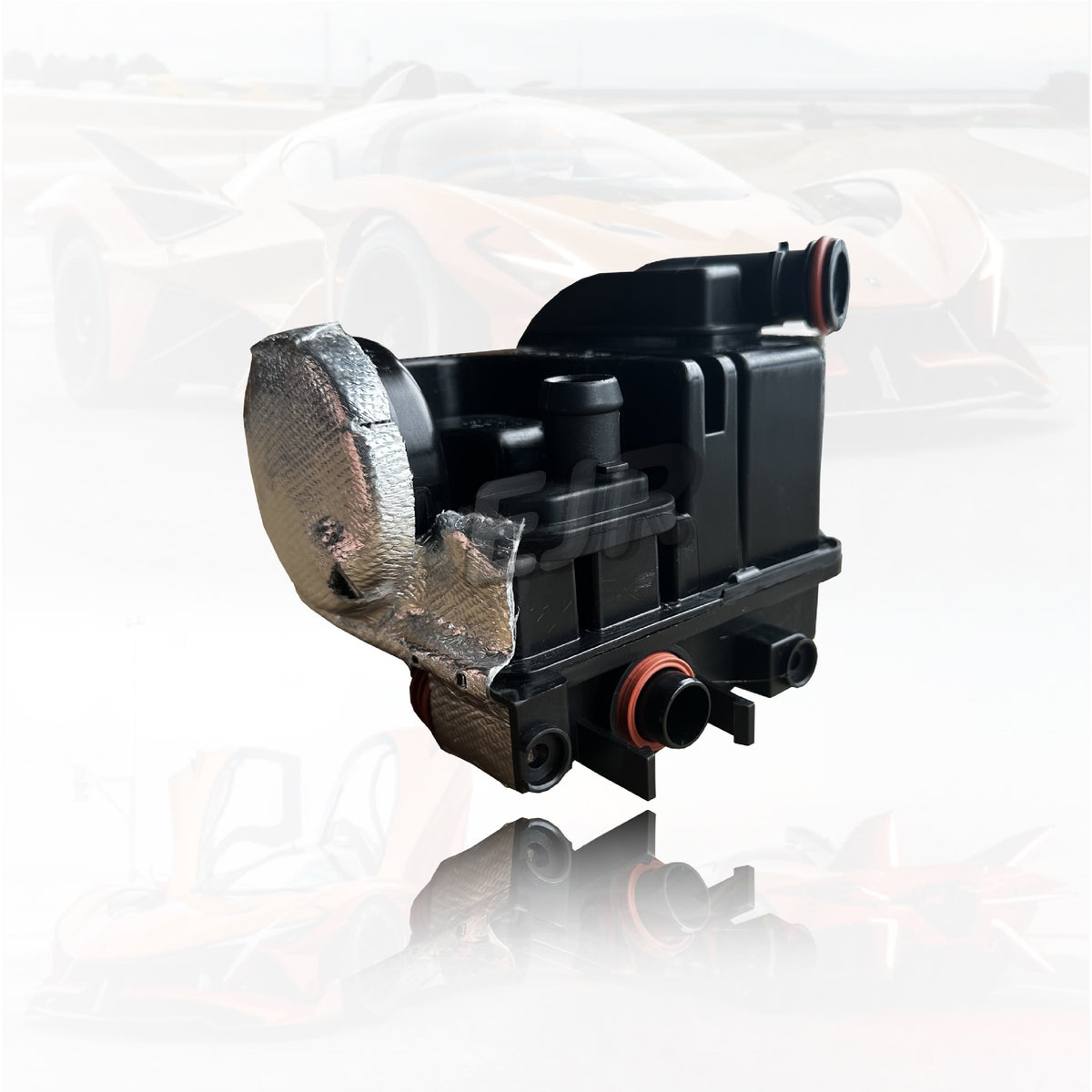 Bentley 079103542E crankcase ventilation oil separator detail
