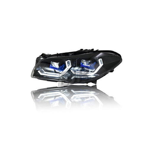 BMW 5 Series F10 F18 2011 to 2017 LED headlight upgrade white DRL