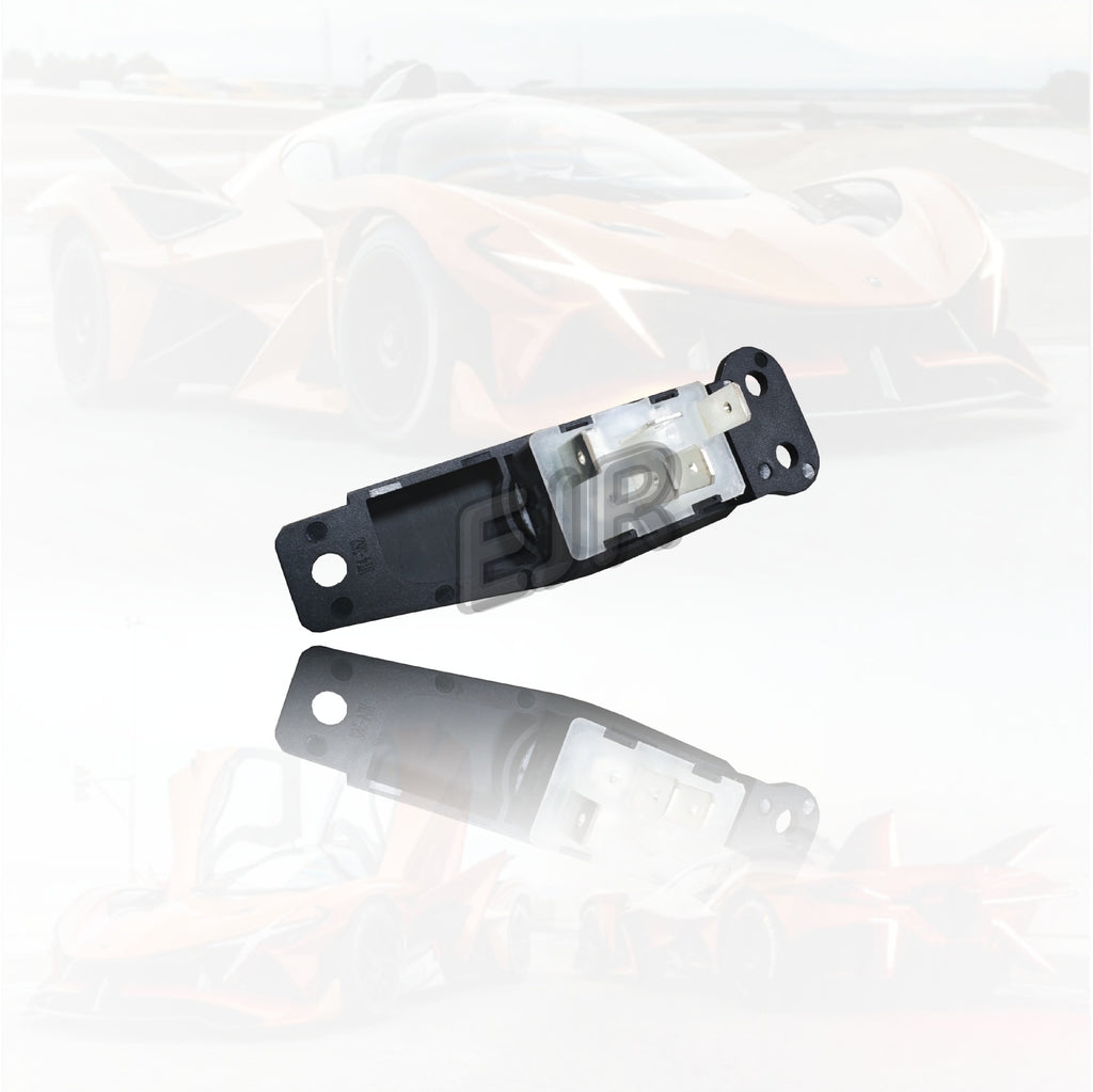 Ferrari F430 power window switch with mounting tabs and electrical terminals – product detail 5