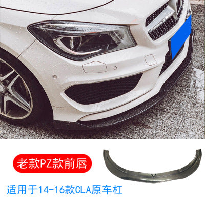 Mercedes-Benz CLA W117 2014-2016 carbon fiber style front lip