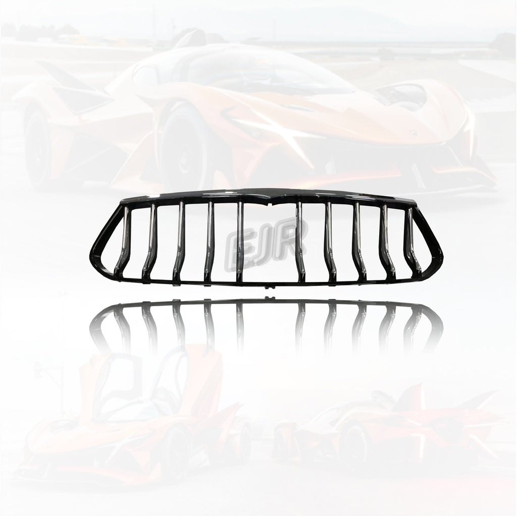 Maserati Ghibli vertical slat grille detailed view