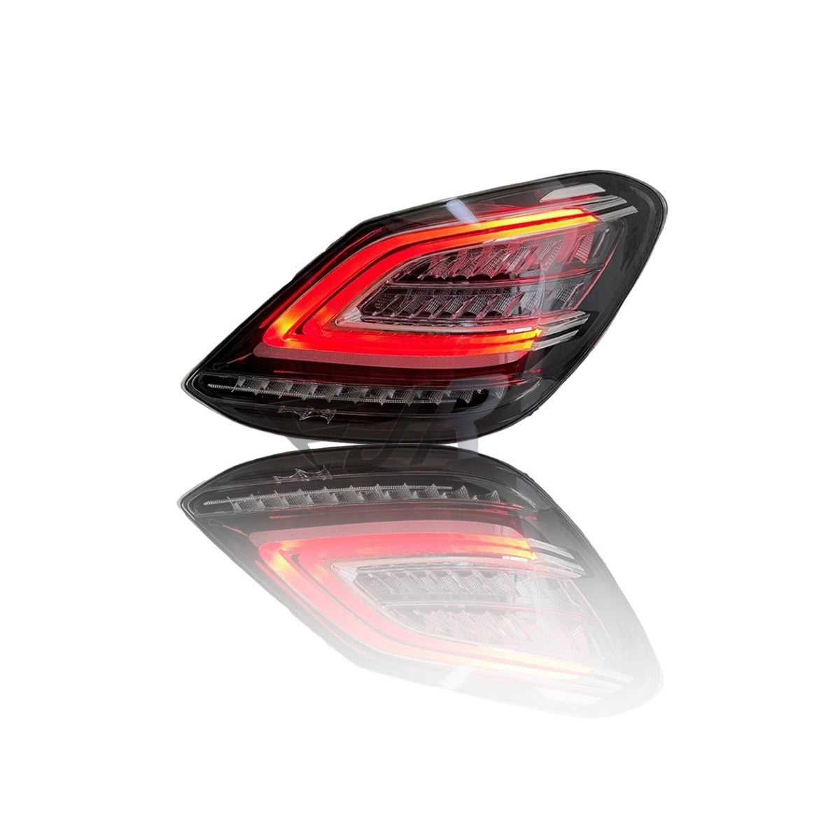 Mercedes C Class W205 red LED tail light outer assembly
