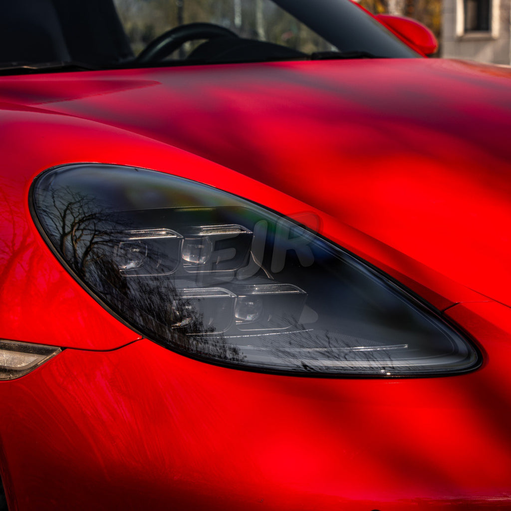Porsche Boxster 982 LED daytime running light headlight upgrade