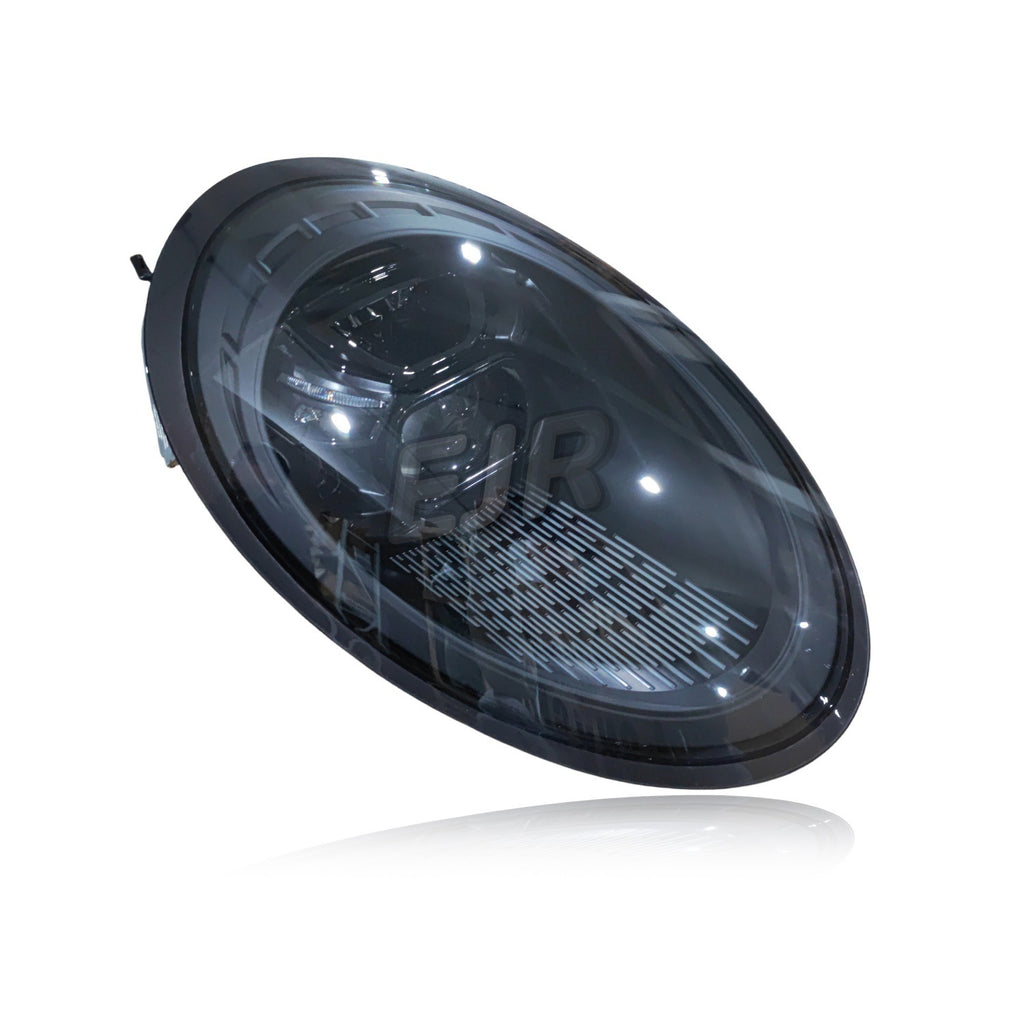 Porsche 911 991 matrix-style LED headlights installed