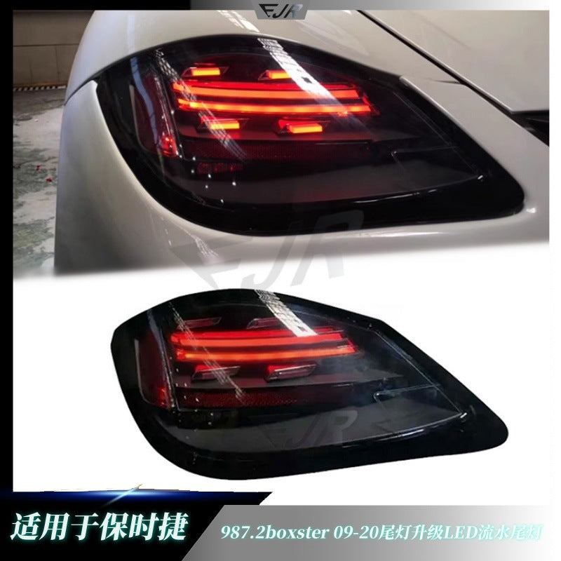 Porsche 987.2 Boxster Cayman LED tail light installed