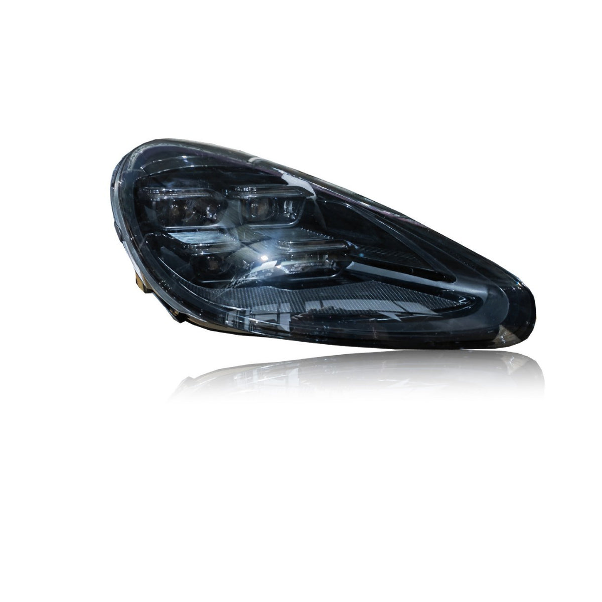 Porsche Cayenne 958.2 LED matrix-style headlight assembly
